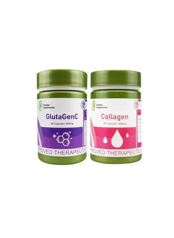 Gluta genc and collagen Revitalizing Pack